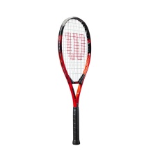 Wilson Kinder-Tennisschläger Pro Staff Precision 25in (9-12 Jahre) 2023 rot - besaitet -